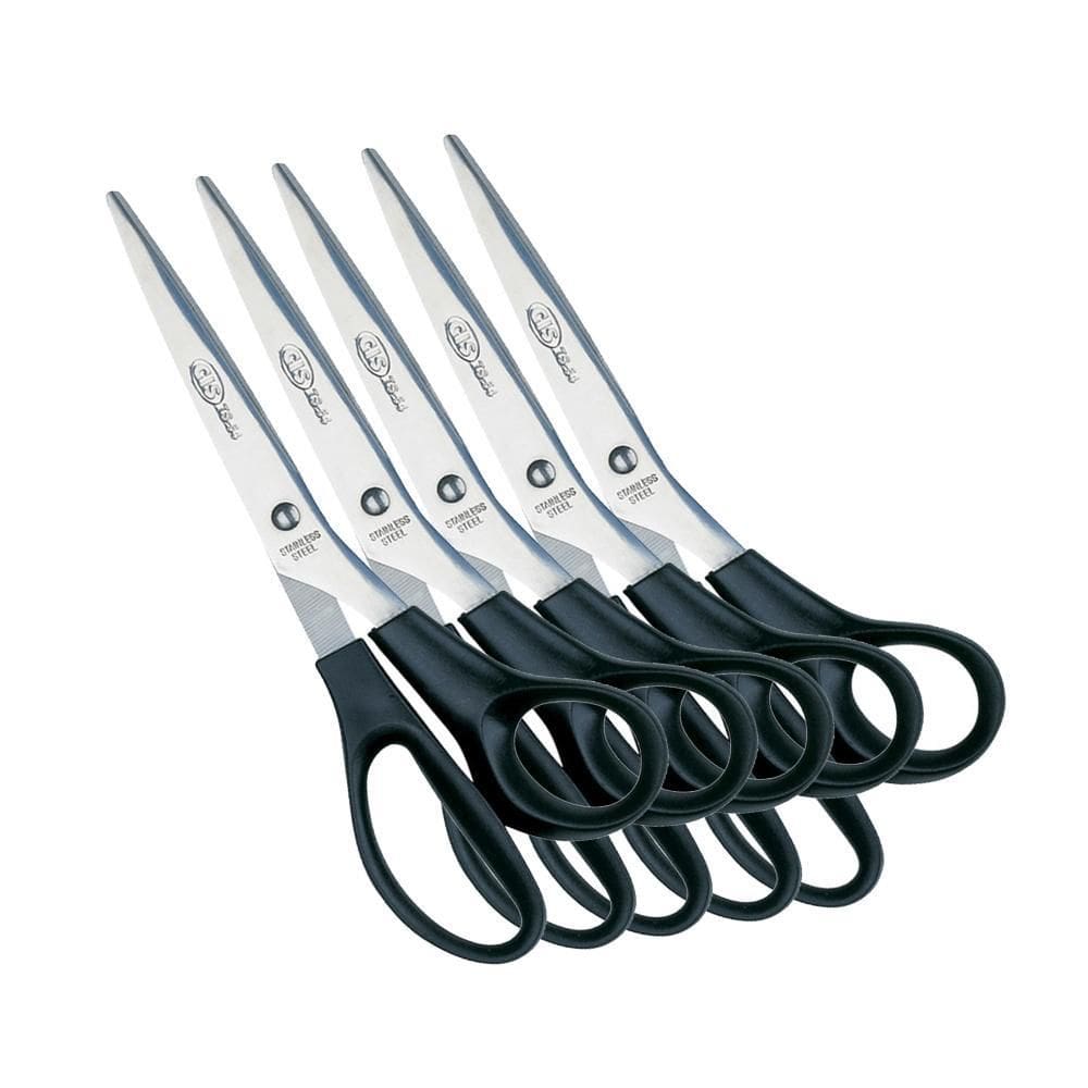 Tesoura Profissional Uso Geral Cis Ts54 21Cm Em Inox Kit 5