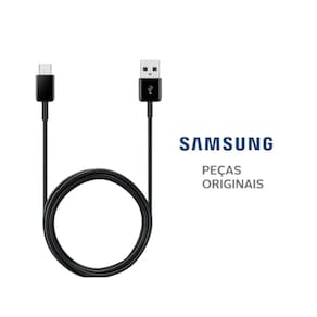 Cabo Carregador Tipo C Turbo Samsung S9 S9+ A20 A30 - 80cm