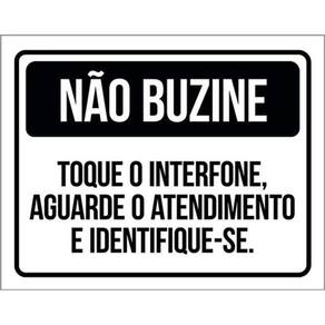 Kit 5 Placa Buzine Toque Interfone Aguaratendimento36X46