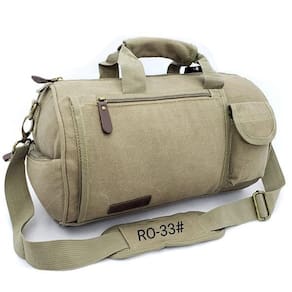 Bolsa Tubular Pequena Lona R033 Academia Esporte