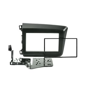 Moldura Expex 2 Din Civic Grafite Jp/Ch 2012 Diante Epx 185