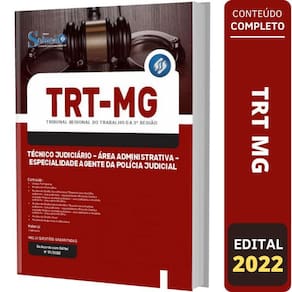 Apostila Trt Mg - Técnico - Agente Da Polícia Judicial