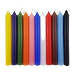 Kit 64 Und Velas Palito Coloridas