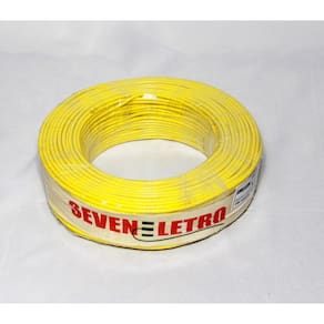 Cabo Seven Flexível 2,5mm 100m Antichamas Amarelo