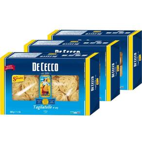 Macarrão De Cecco Tagliatelle Nidi 500G 3 Pacotes