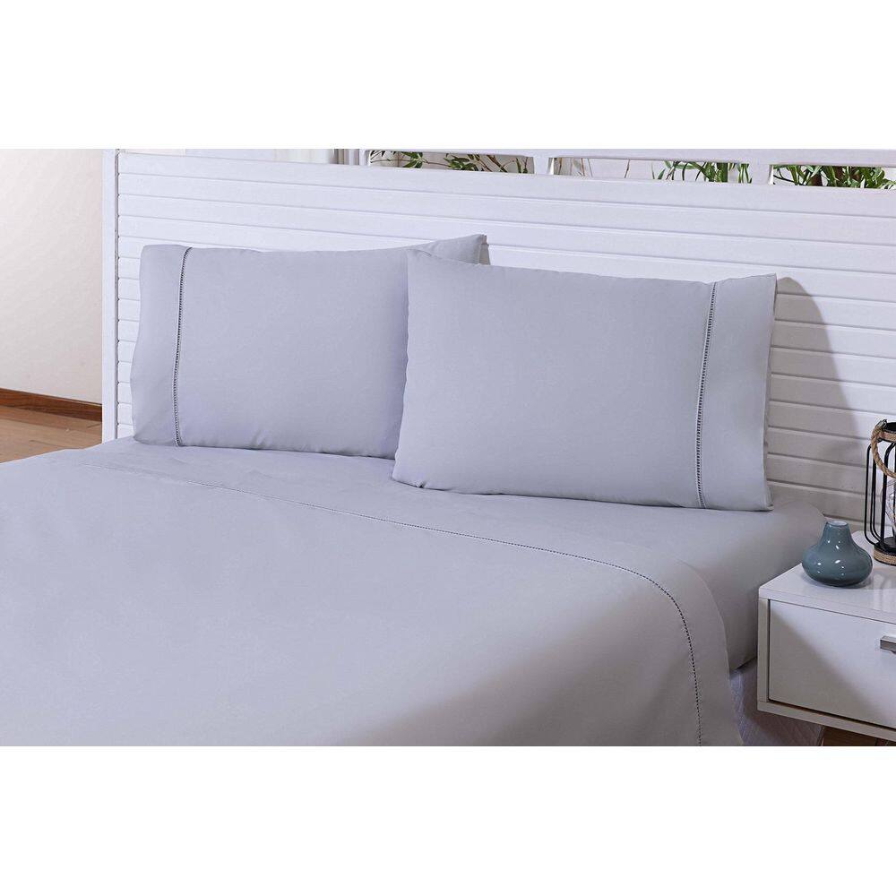 Lençol Solteiro 2 Peças C/Elástico Percal 100% Algodão 200