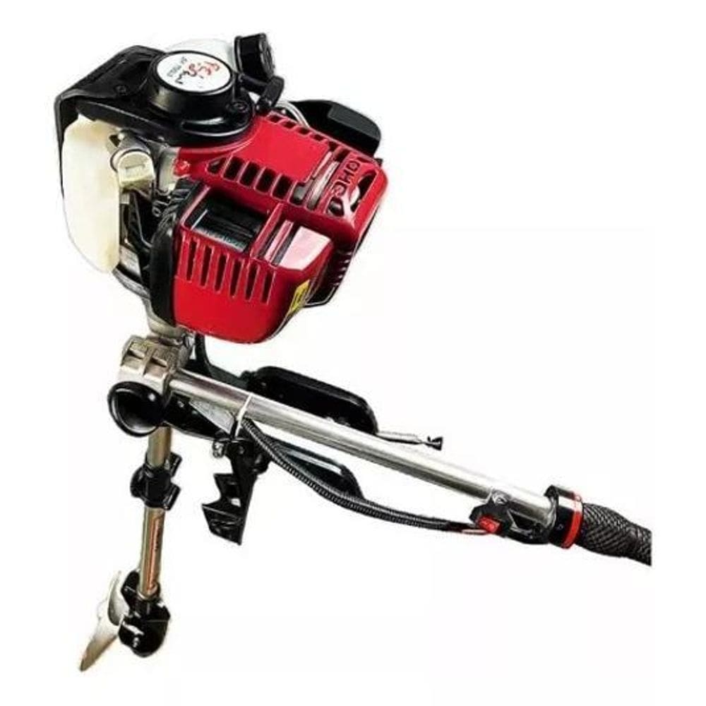 Motor Popa Barco Bote Caiaque 63Cc 4Tempos 6 Meses Garantia