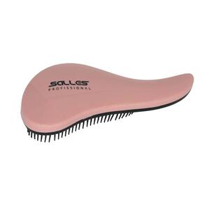 Escova Cabelo Mágica Desembaraçar Salles Rosa Claro