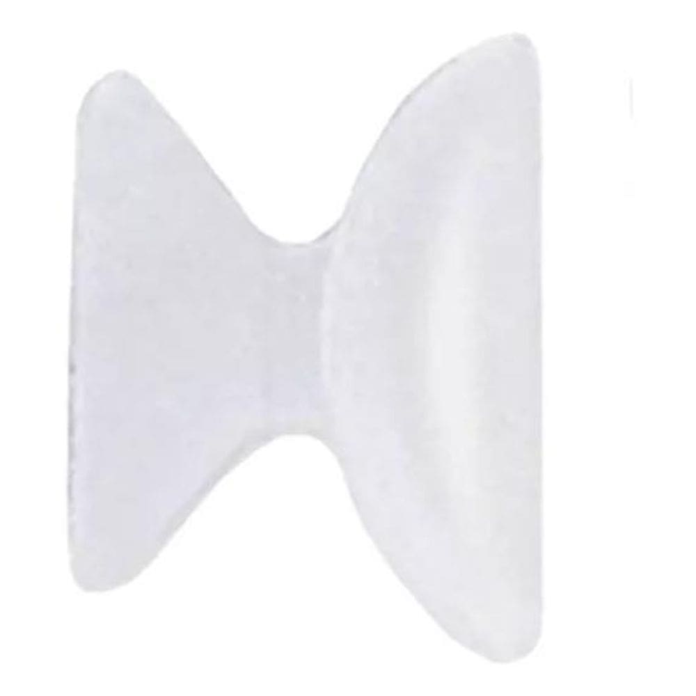 Plaqueta Adesiva Silicone 10 Pares - Borboleta Fosca
