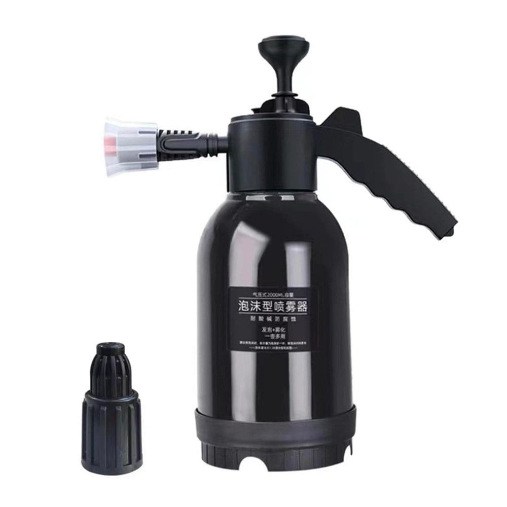 Pulverizador de Pressão 2 Litros Garrafa Spray para Limpeza Carro Moto Jardim Plantas Bico Para Espuma