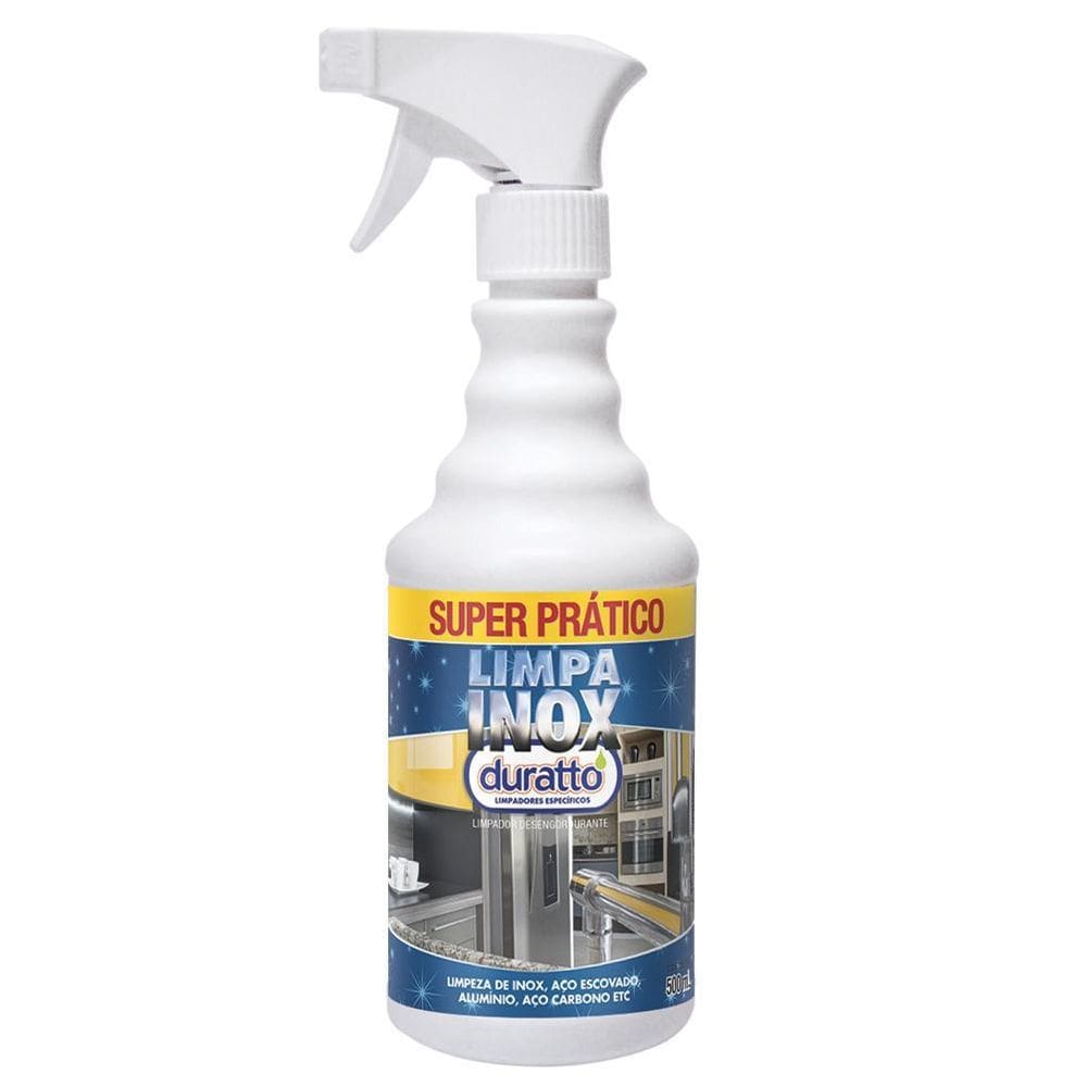 Duratto Limpa Inox 500Ml Com Gatilho