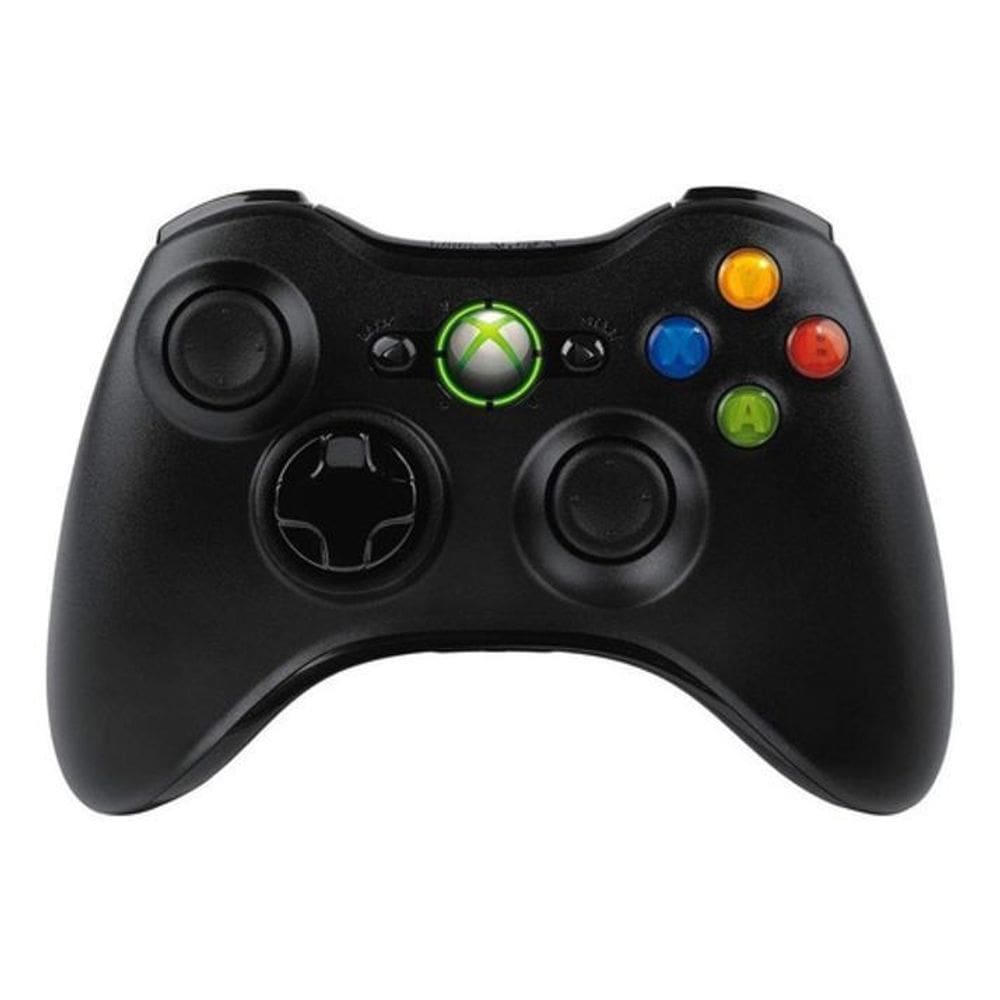 Controle Video Game Xbox 360 Sem Fio Wireless Slim Joystick