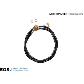Capilar 1/4 2Mm 1M Flexível 2 Conectores Sae Retos Eos C3059