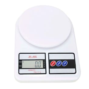 Balança De Cozinha Digital Tomate Sf-400 Pesa 10Kg Branco