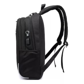Mochila Esportiva Escolar Anti Furto Notebook Saida Cabo Aux
