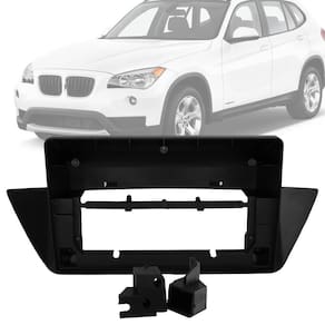Moldura Painel 2 Din 10 Polegadas Bmw Série X1 2010 Até 2014