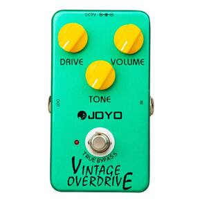 Pedal De Guitarra Efeito Jf-01 Joyo Vintage Overdrive Verde