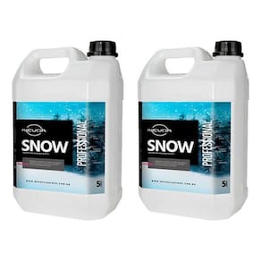 Kit 2 Fluído Liquido Máquina De Neve Snow 5 Litros Nevoa