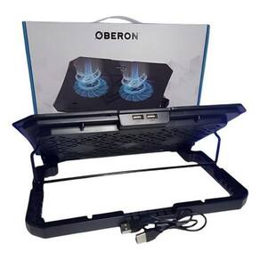 Suporte Notebook Oberon + 2 Coolers Externos