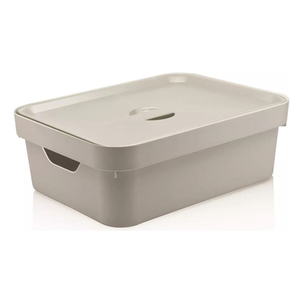 Ou Caixa Organizadora 10l Com Tampa Grande Closet Nordi