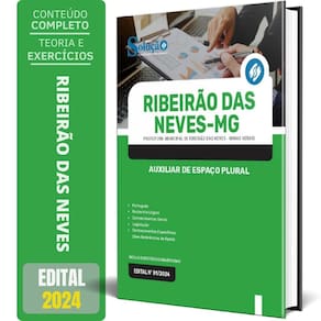 Apostila Prefeitura Ribeirão Das Neves Mg 2024 Auxiliar