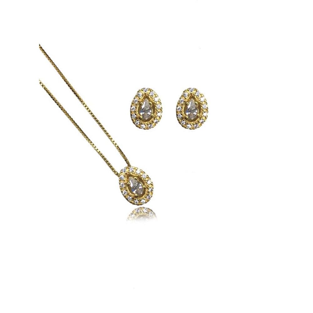 Conjunto De Gotas Com Zirconias