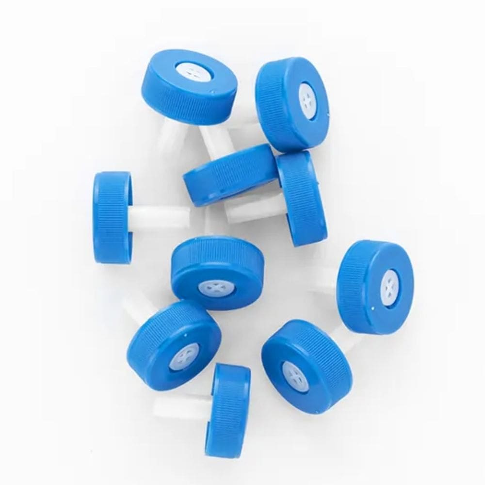 ZippyPaws Squeakers Tampas de garrafa com apito 10 unidades