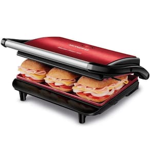 Press Grill Red Ceramic Mondial Pg-01-Rc 110 V