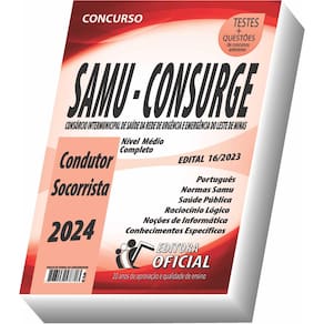 Apostila Samu - Consurge - Mg - Condutor Socorrista