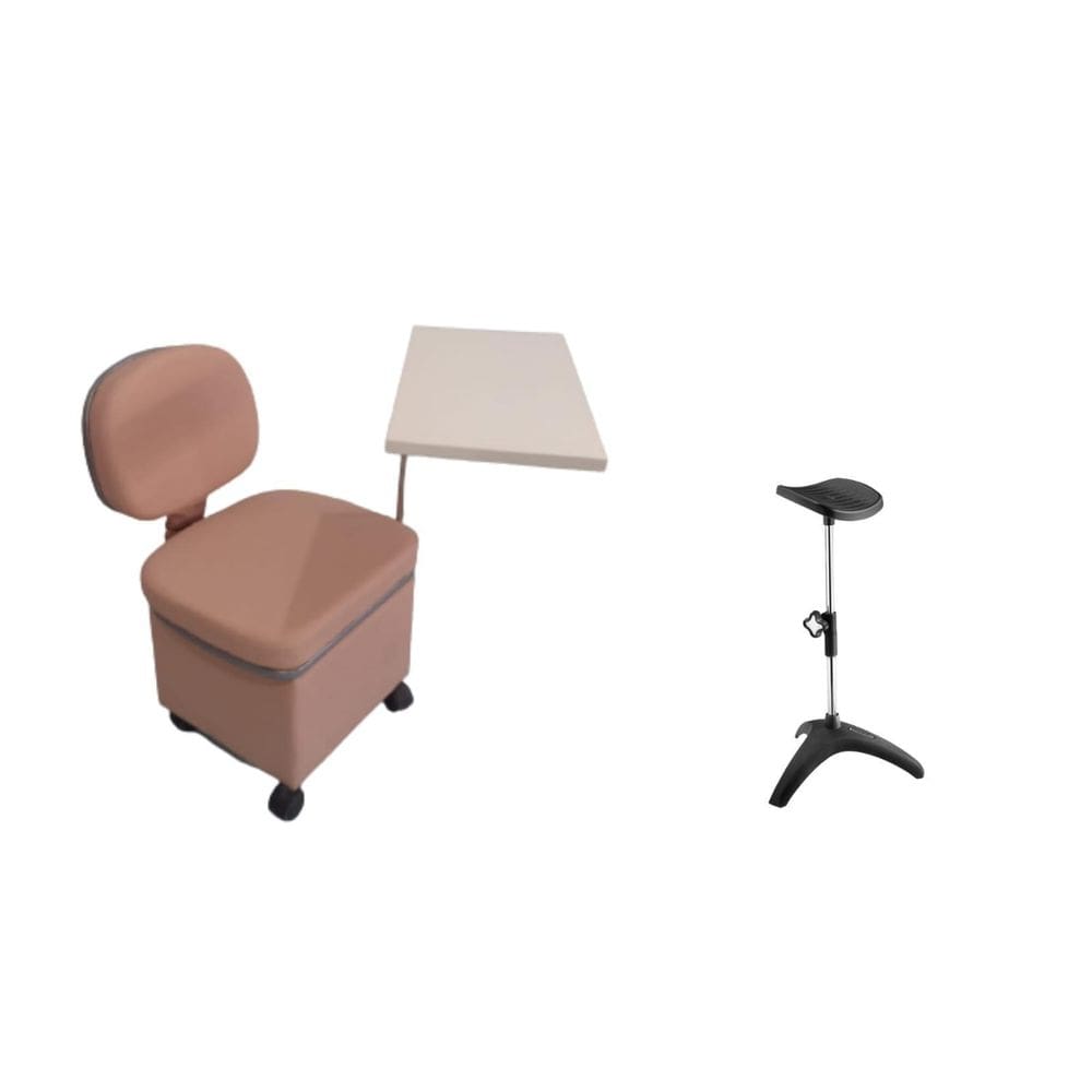 Kit Manicure Cirandinha + Suporte De Perna Tripé