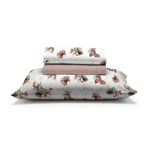 Jogo De Cama Solteiro 180 Fios Fiori - Yasmin  7816