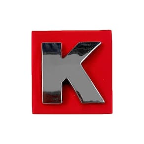 Letra Avulsa Do Emblema De Carro Letra K