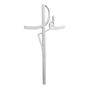 Emblema Adesivo Alto Relevo 3D Letreiro Fé Manuscrito Cromad