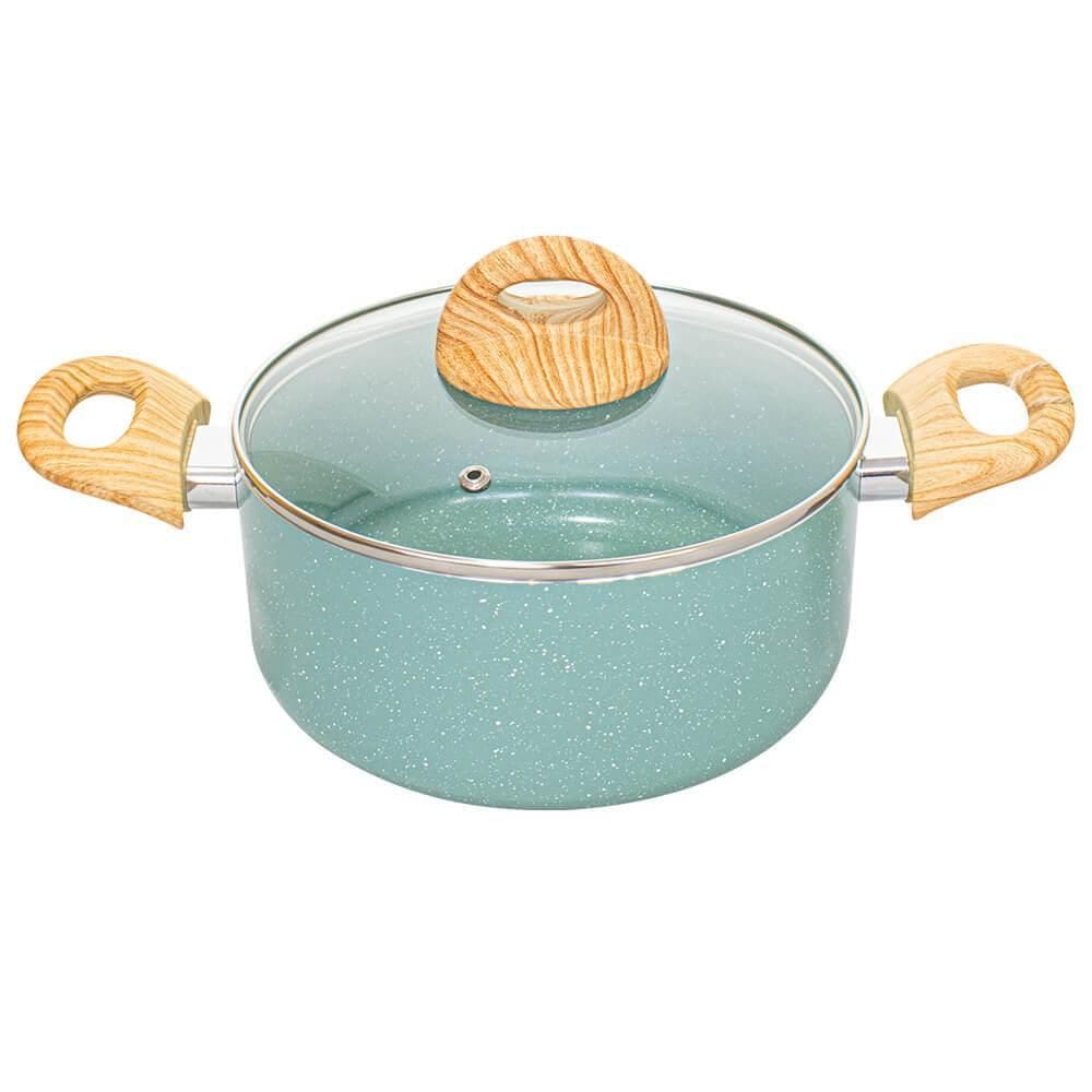 Caçarola de Indução Revestimento Cerâmica Botanika 22cm - Brinox