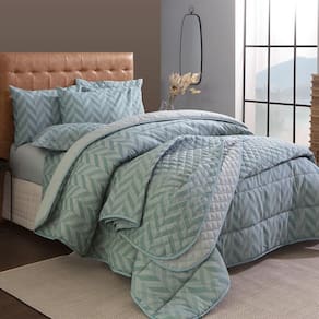 Jogo De Cama Duplo Casal 140 Fios Aiko Realce Premium Sultan
