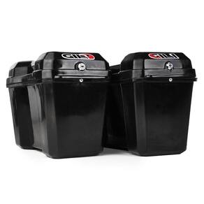 Side Cases Traveler - Baús Laterais 48 Litros Pretos