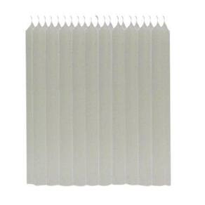 Kit 50 Und Velas Palito Brancas