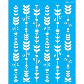 Stencil 20X25 Estamparia Ramos Escandinavos - Opa 3172