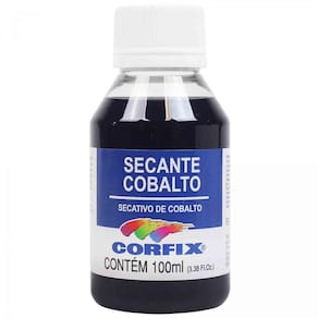 Secante Cobalto Corfix 100ml - Secagem Rápida Tintas Óleo