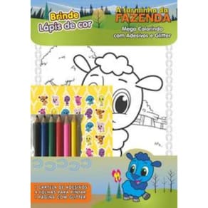 Turminha Da Fazenda - Mega Colorindo Com Adesivos