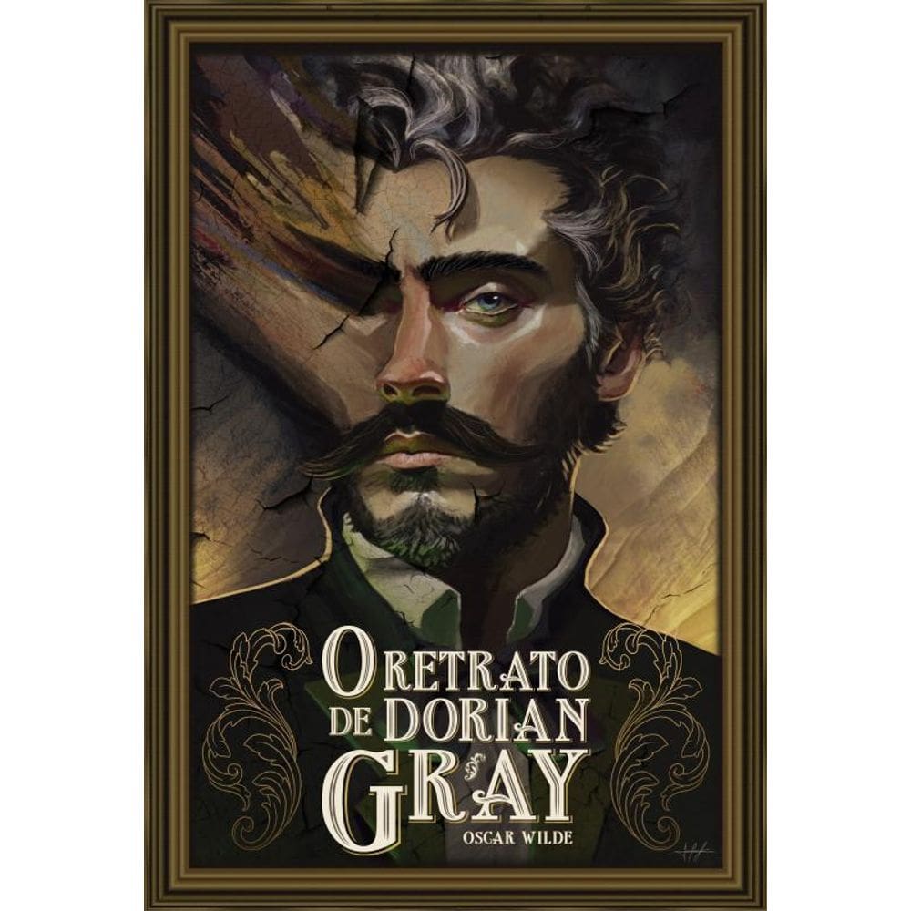 O RETRATO DE DORIAN GRAY - Edição de luxo: fitilho; capa dura; baixo relevo e hot stamp