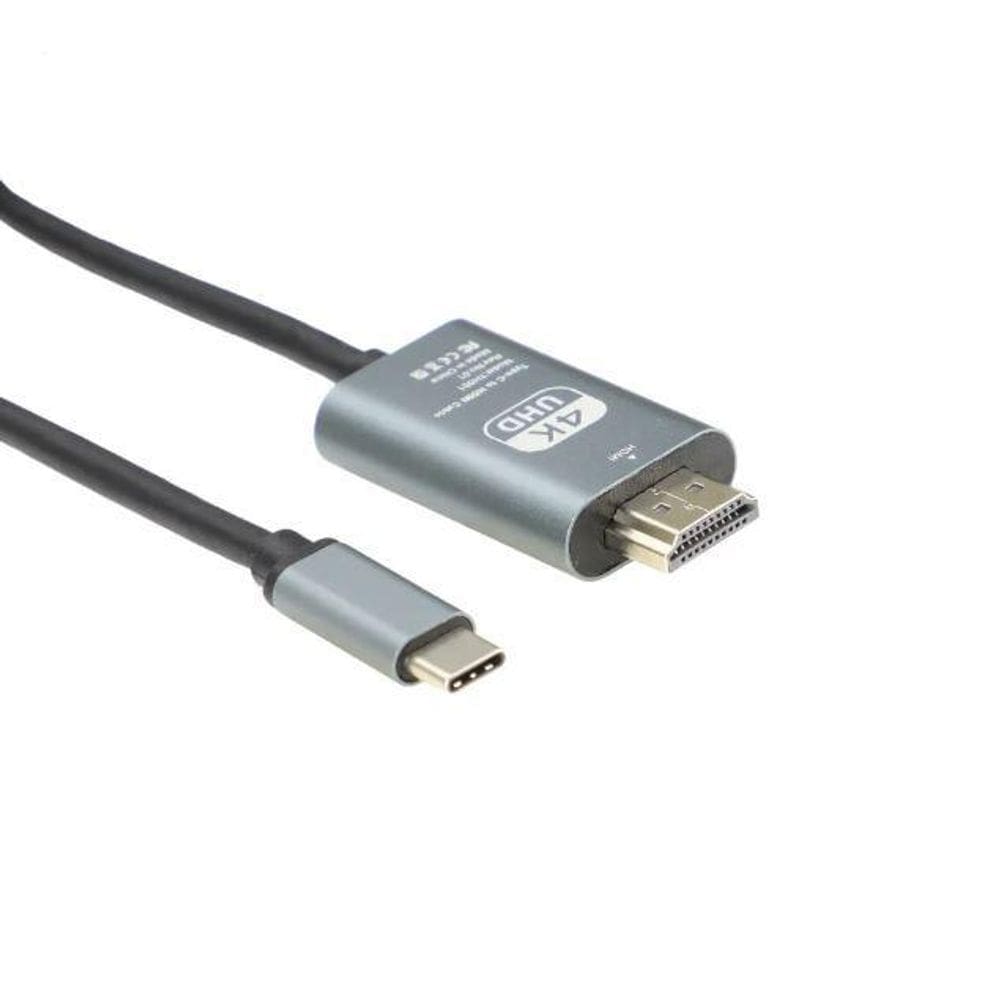 Cabo Usb 3.1 Tipo C X Hdmi 2.0 2M Tblackrox 3.1.468