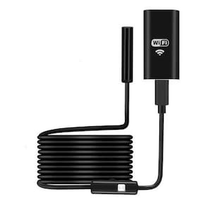 Camera Endoscópica Sonda Hd Sem Fio 8mm Ip68 Inspeçã Wifi 5m