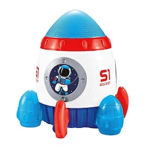 Novo Rocket Espacial Elétrico, Brinquedo Com Luz, Música