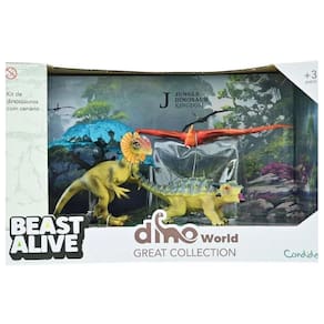 Kit De Dinossauros Beast Alive Dino World Great Collection