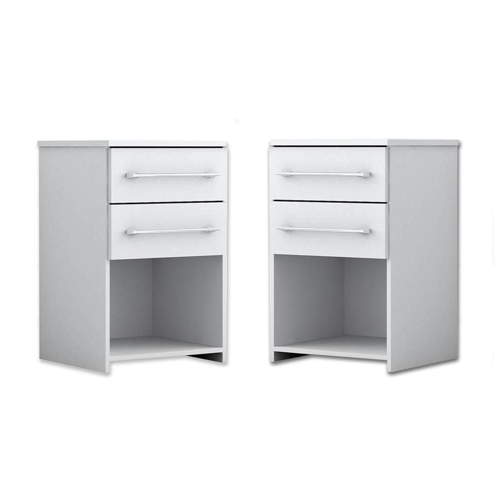 Kit C/ 2 Mesa De Cabeceira Bruna 4gav