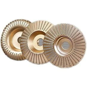 Conjunto 3 Pcs Disco Lixa Polimento 20 Mm Madeira Abrasiva