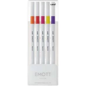Caneta Uni-Ball Mitsubishi Emott N.2 Passion Colors Com 5