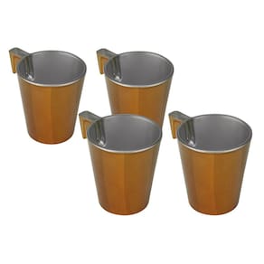Kit De 4 Xícaras Expresso Napoli - Chic Caramel