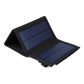 Painel Solar Dobravel Portatil 5v 20w Acampamento Porta Usb